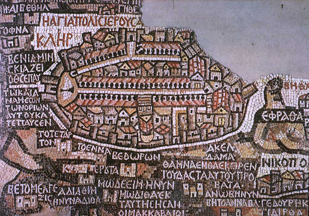 Madaba Mosaic Map